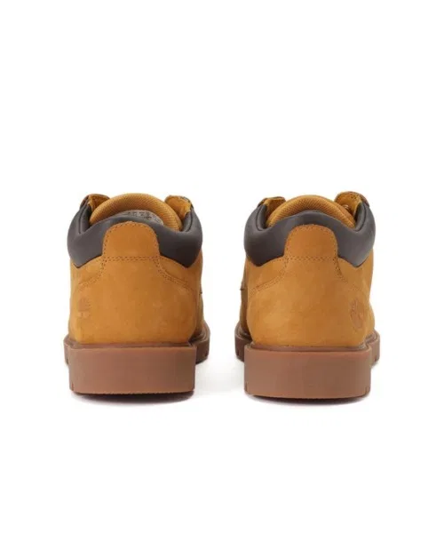 Ботинки Timberland BASIC SINGLE MOC TOE OX WP из премиальной кожи, водонепроницаемые, жёлтые — фото 4