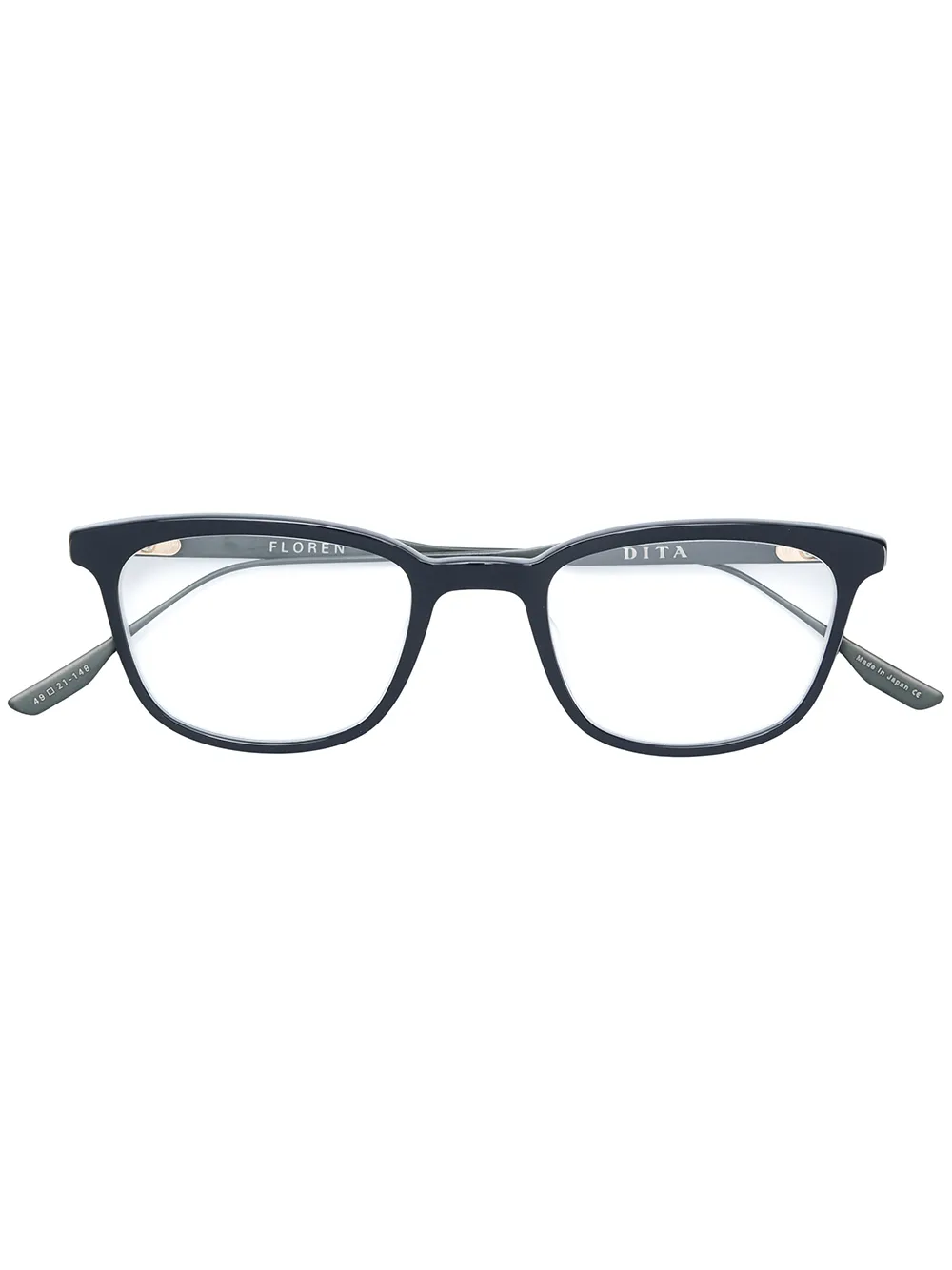 

Очки 'Floren' в квадратной оправе Dita Eyewear, черный