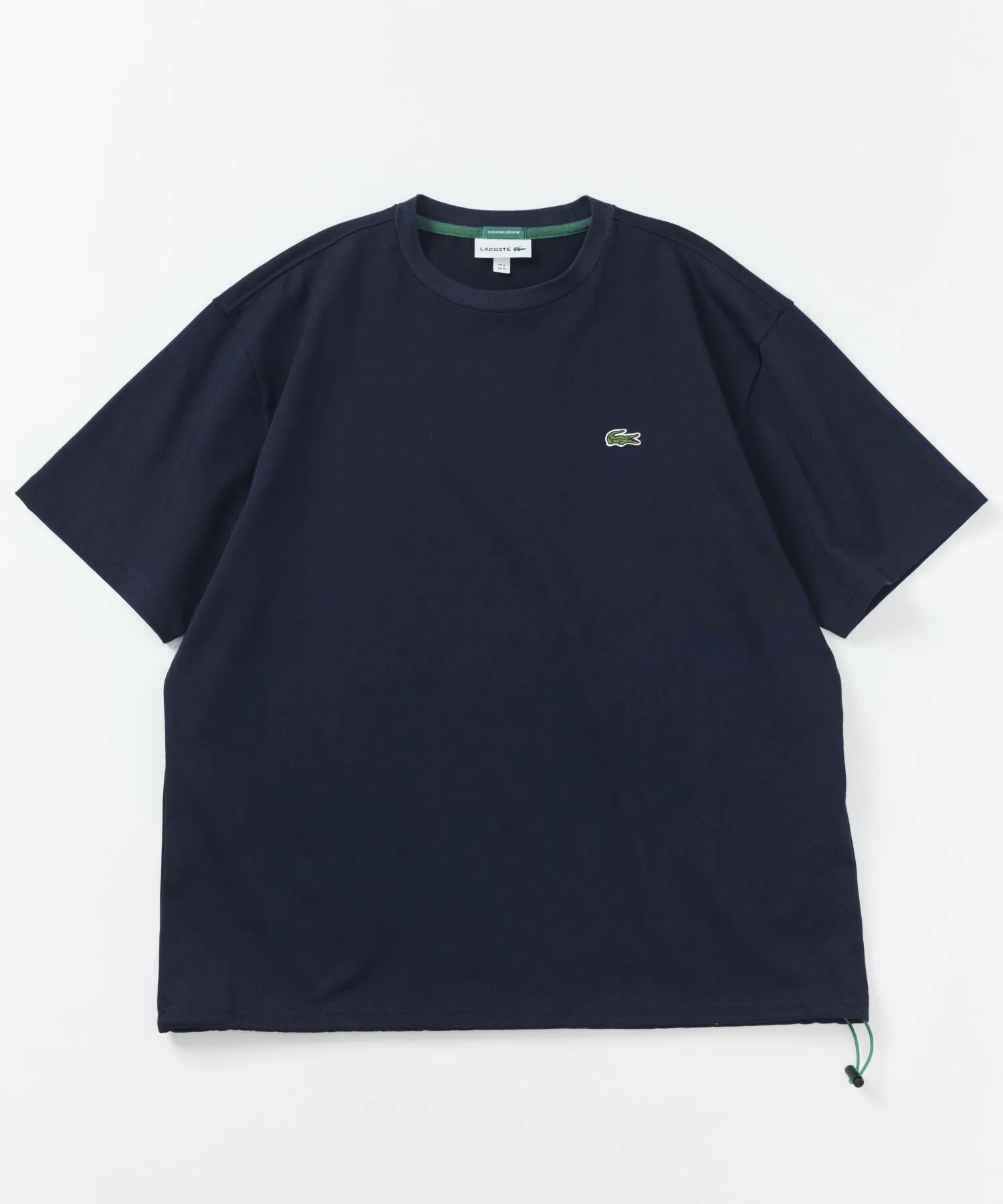 Мужская футболка LACOSTE с регулируемым низом — фото 3