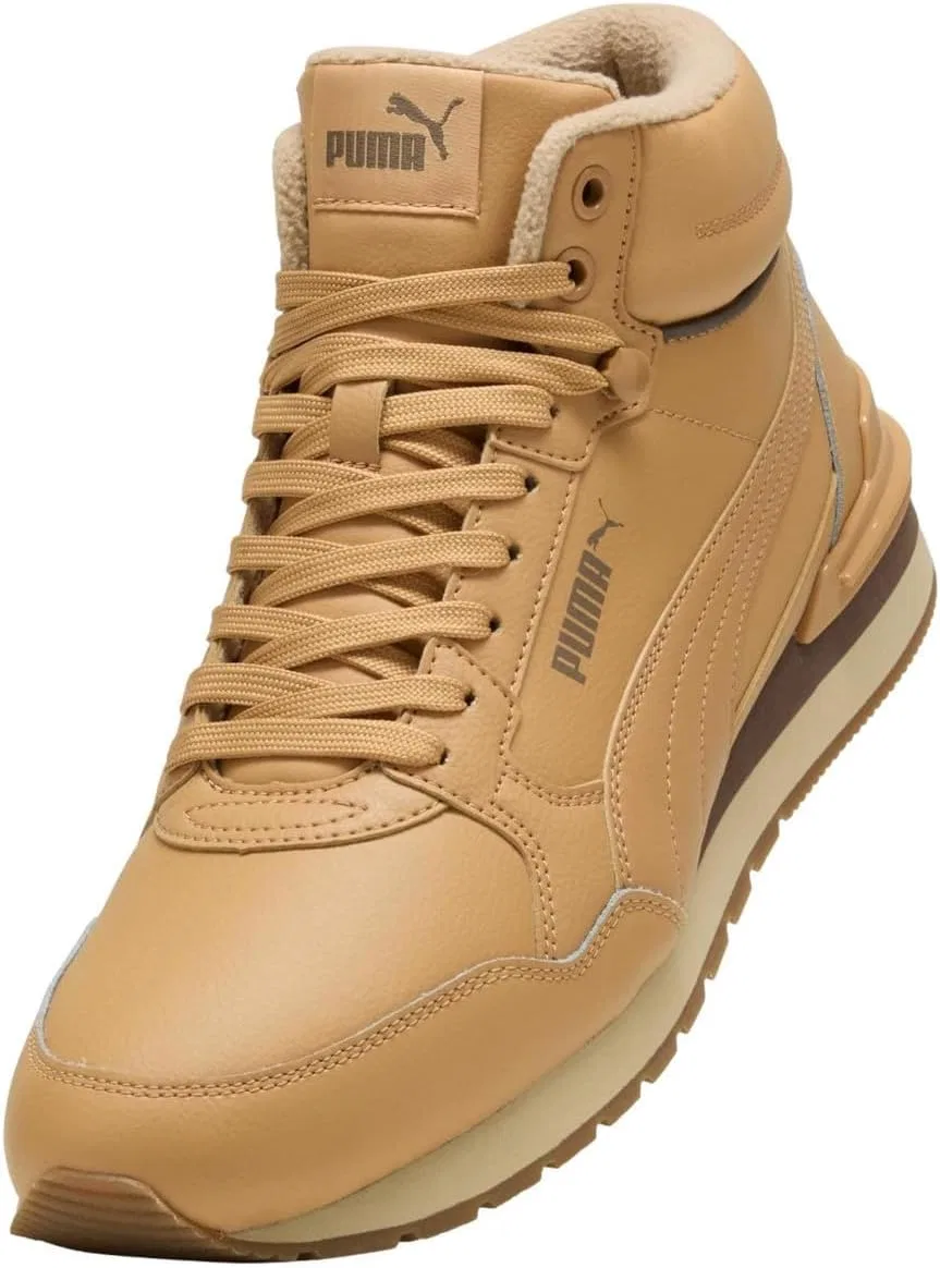 Кроссовки Puma St Runner V4 Mid унисекс для взрослых, Tan Mushroom Tan Mushroom Flat Bronze — фото 4