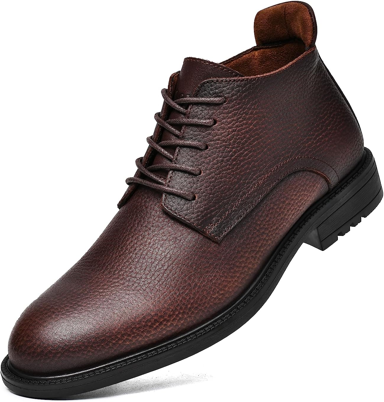 

Мужские ботинки слипоны Чакка Ботинки Мода и комфорт Повседневные оксфорды Ботильоны на шнуровке Arkbird, коричневый