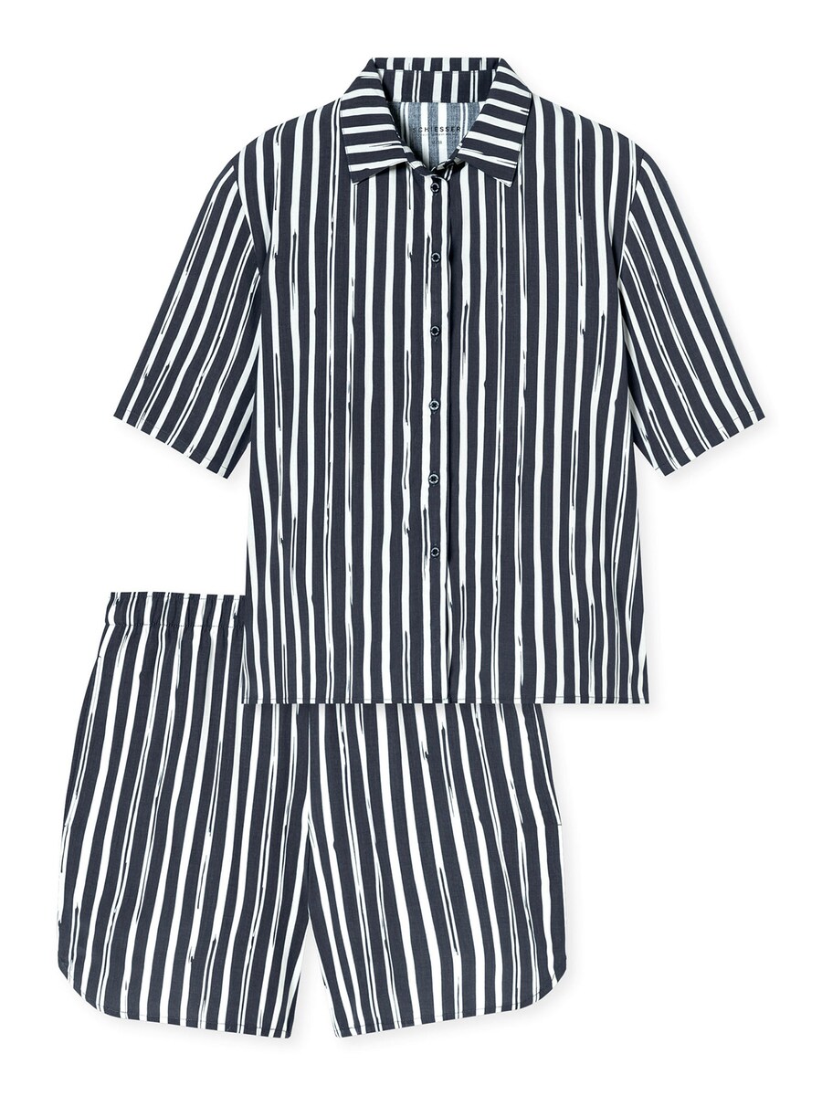 

Короткий пижамный комплект SCHIESSER Selected Premium , графитовый