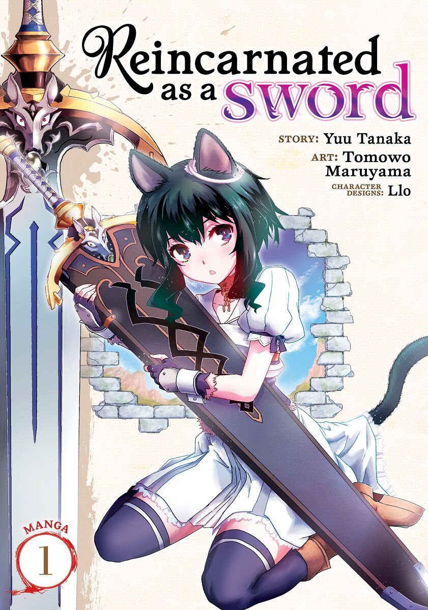 

Манга Reincarnated as a Sword Manga Volume 1