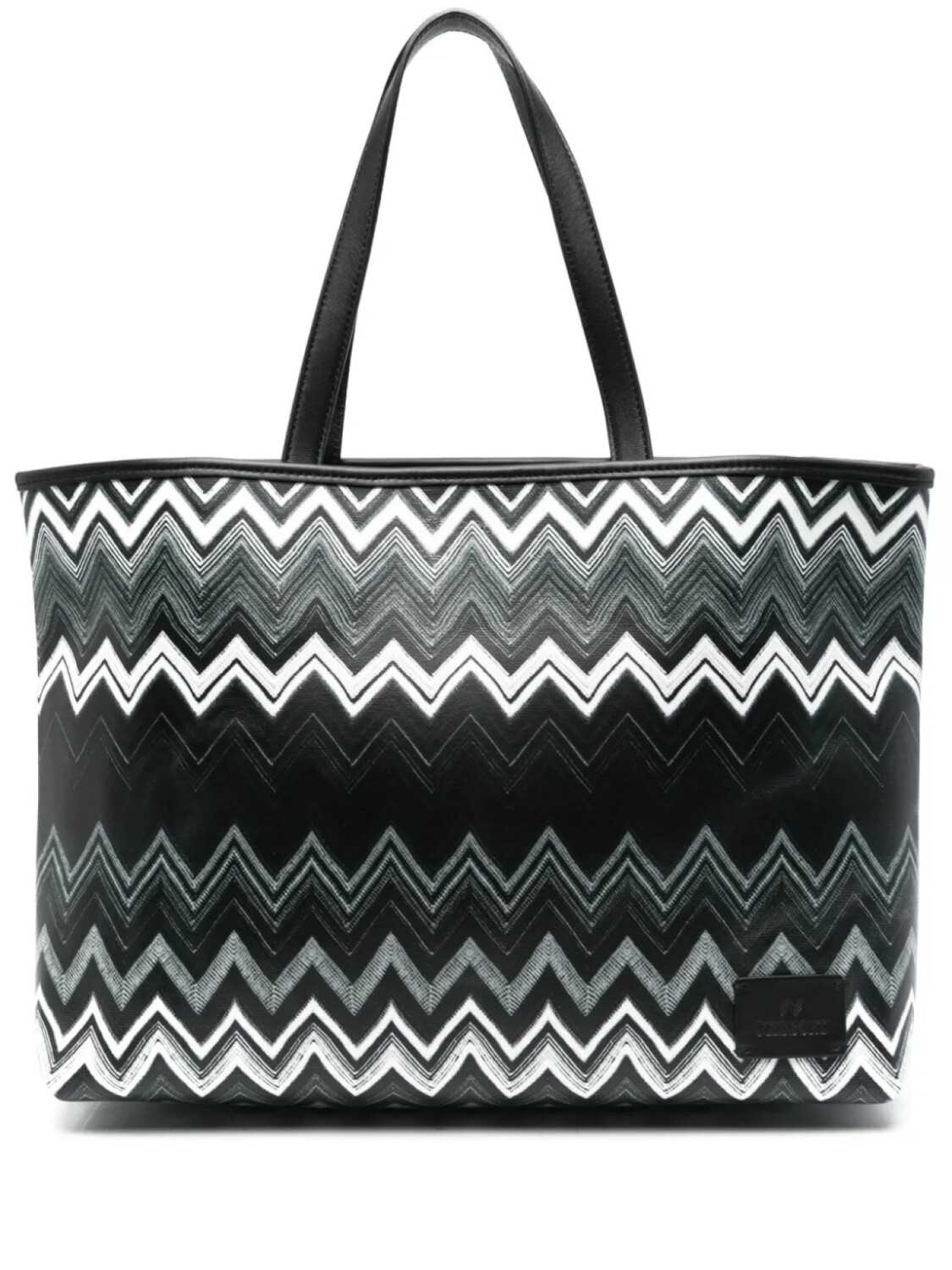 

Missoni большая сумка-тоут из канваса, черный