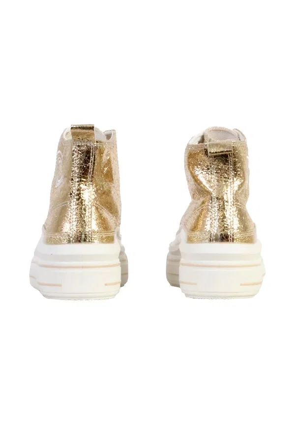 Высокие кроссовки basket montante enfant enfant à lacets super mode poti pati Super Mode, Doré — фото 4