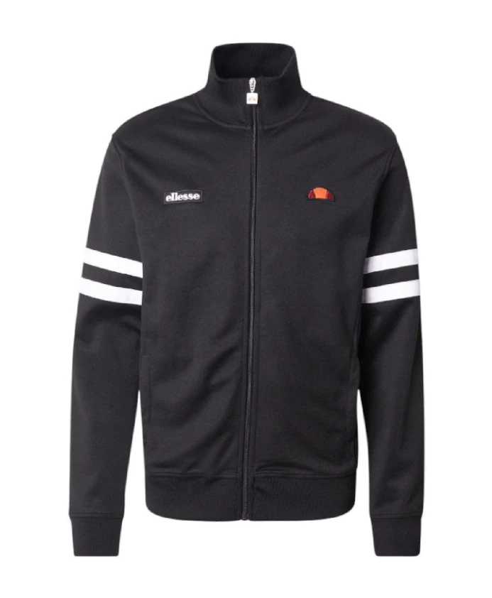 

Черная куртка на молнии с воротником-стойкой Ellesse, черный