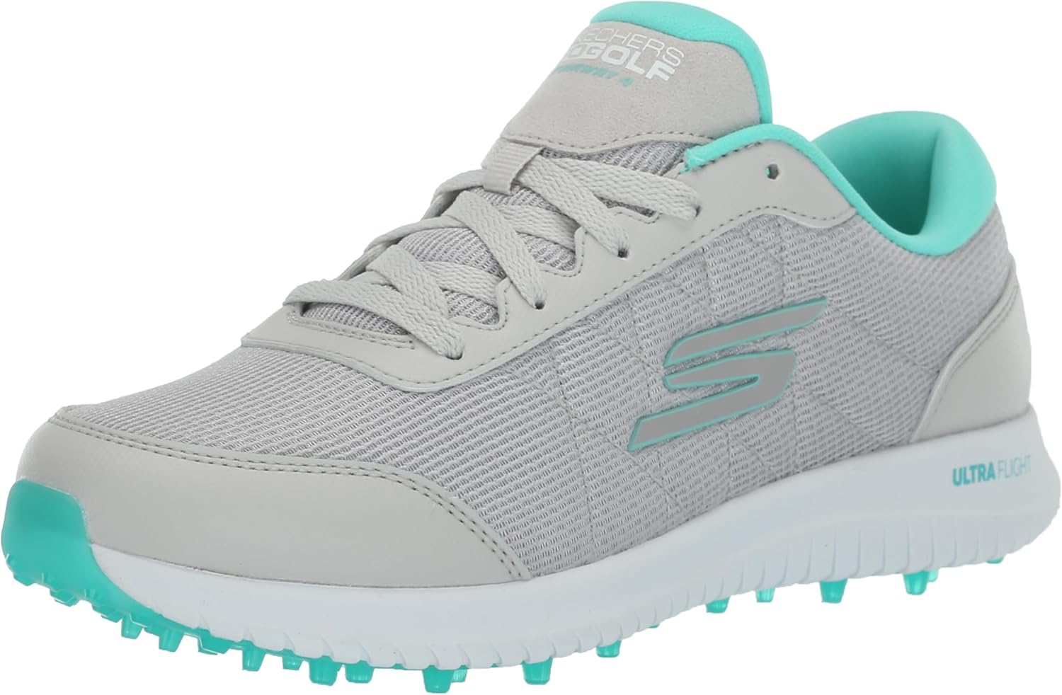 

Женские гольф-туфли Skechers Max Fairway 4 без шипов, серый/бирюзовый