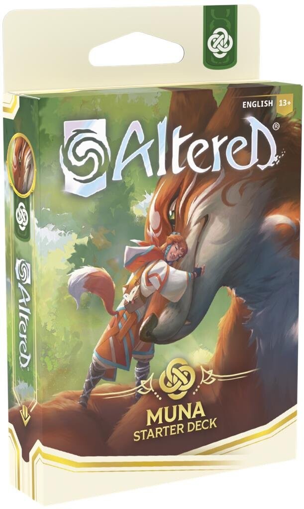 

Равноденствие, измененная карта: муна, стартовая колода Altered TCG