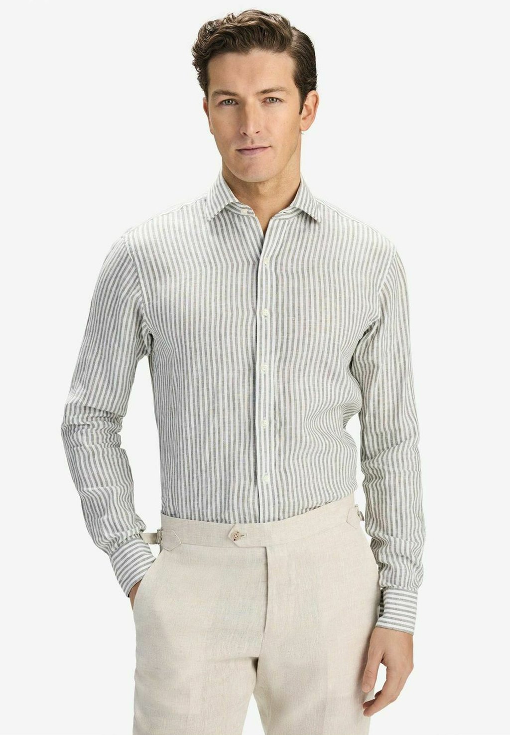 

Рубашка STRIPED John Henric, зеленый