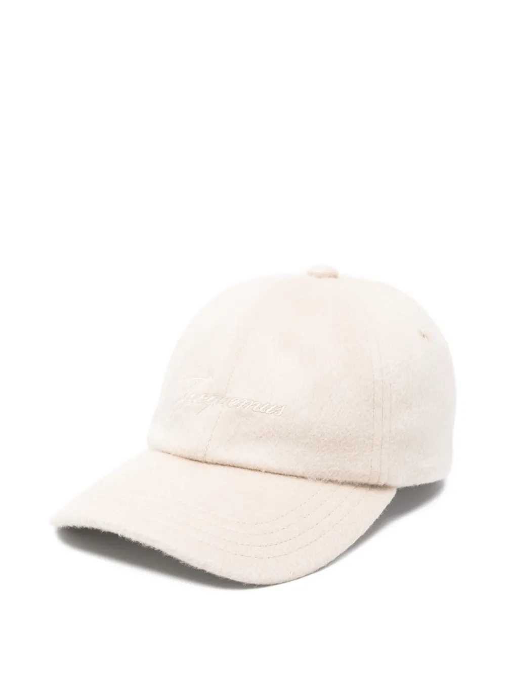 

Бейсболка с вышитым логотипом JACQUEMUS, нейтральный