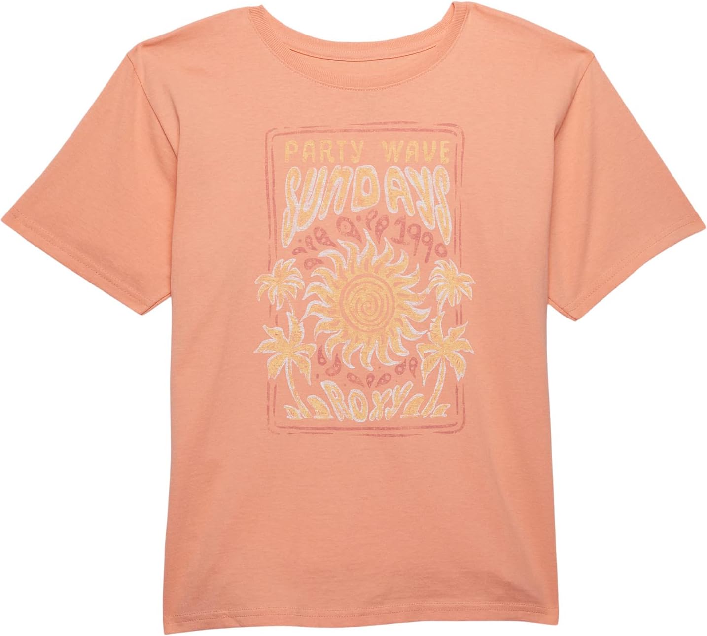 

Футболка Roxy Subliminal T-Shirt, цвет Papaya Punch