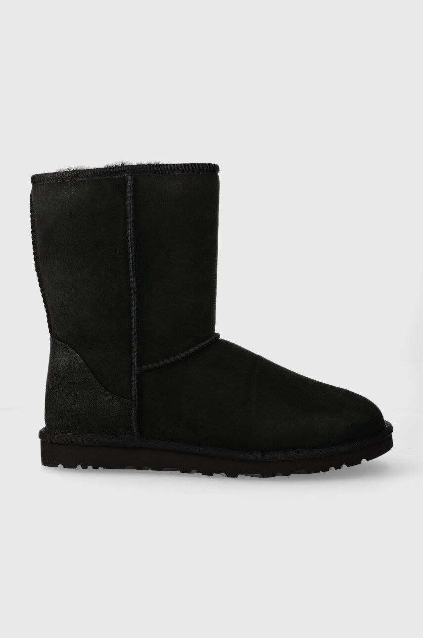 

Классические короткие замшевые зимние ботинки UGG, черный