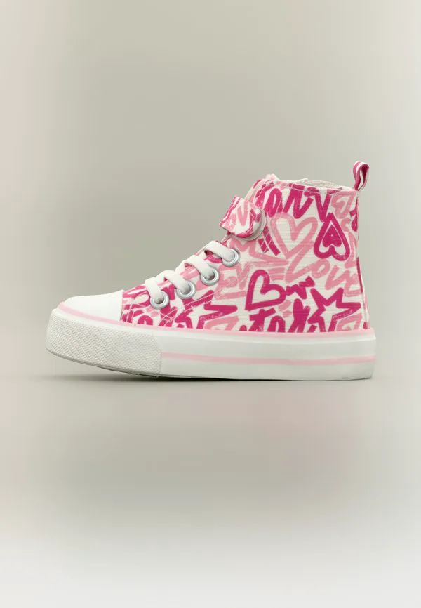 Высокие кроссовки Friboo, Pink