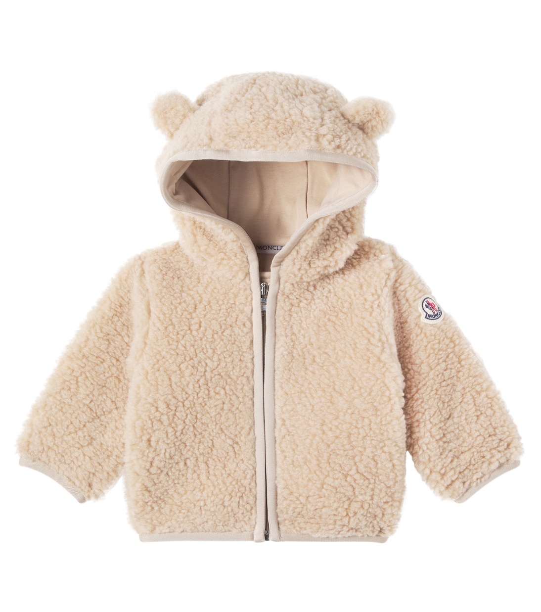 

Детская куртка-медвежонок Moncler Enfant, бежевый