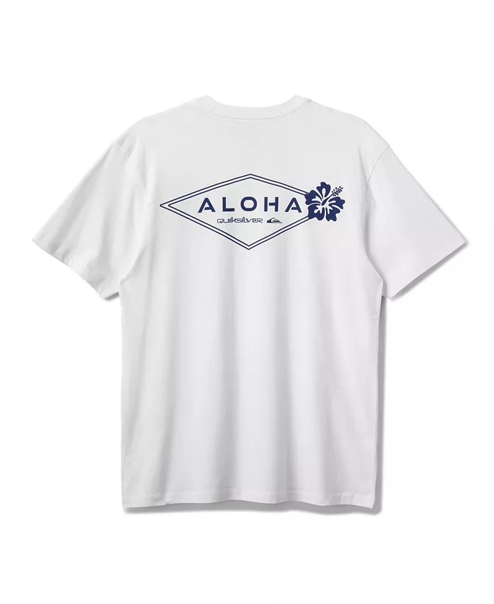 

Мужская футболка с коротким рукавом Hi Classic Aloha Quiksilver, белый