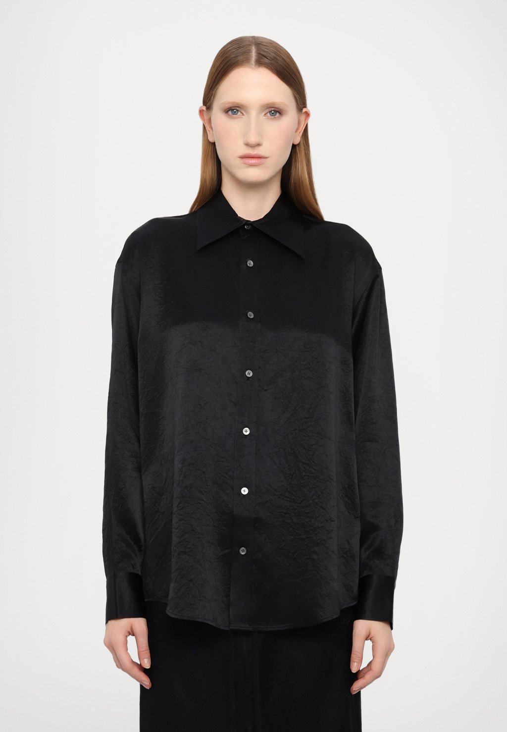 

Блузка на пуговицах CRINKLE Filippa K, черный