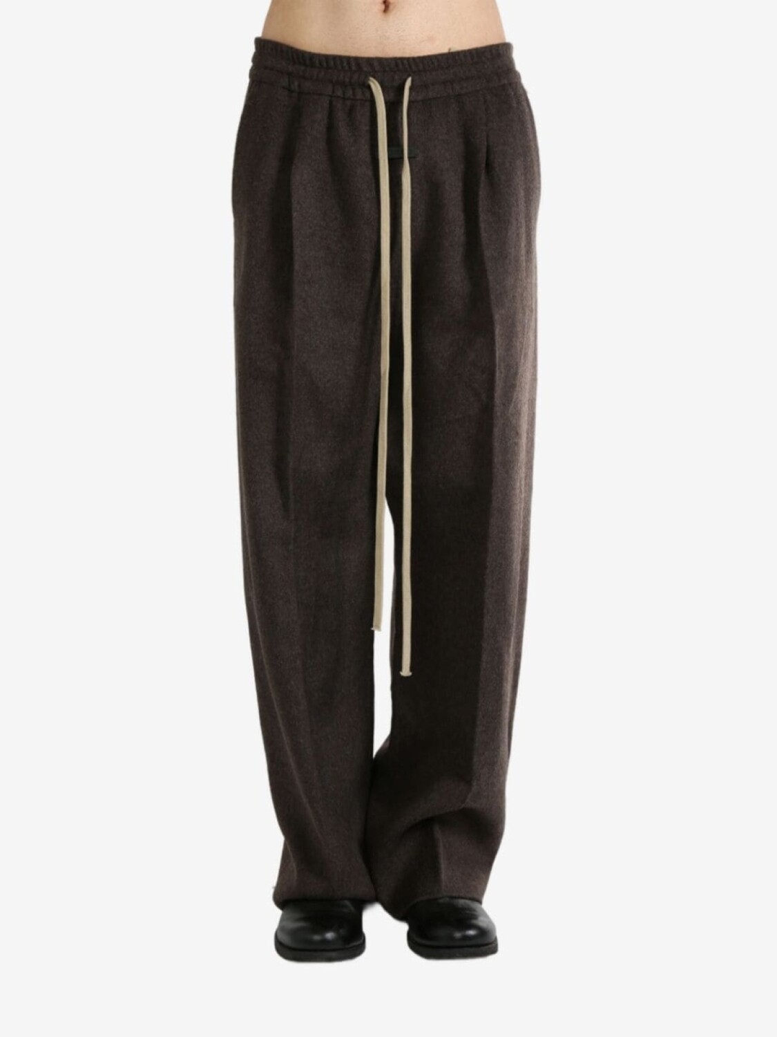 

Широкие брюки со складками Fear Of God, коричневый