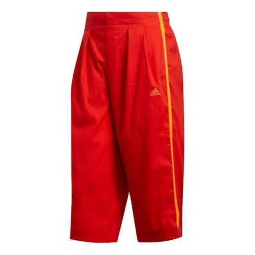 

Спортивные штаны Men's adidas WJ PNT Logo Red Sports Pants/Trousers/Joggers, красный