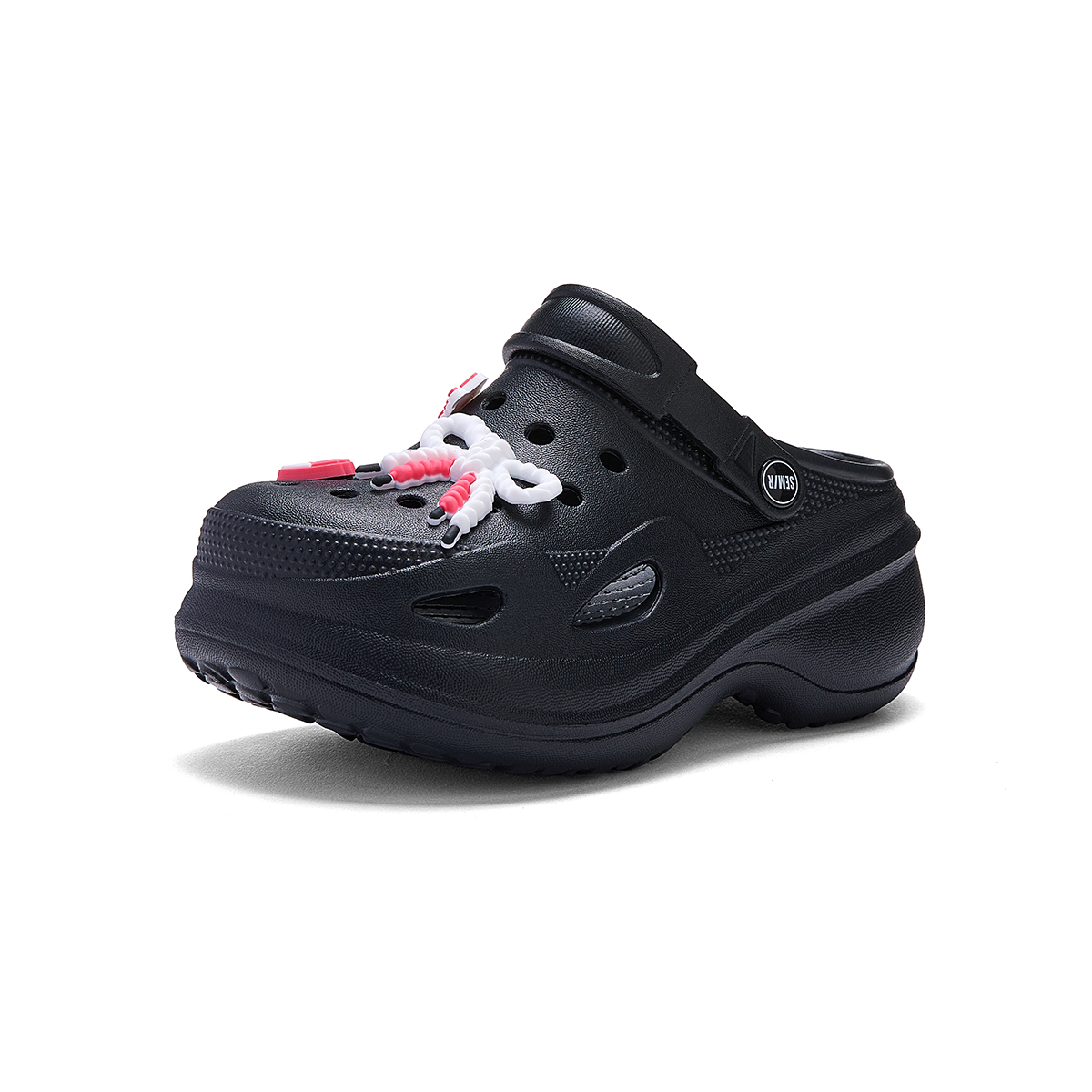 SEMIR Клоги женские Cream Puff Black, цвет Cream Puff Black — фото 3