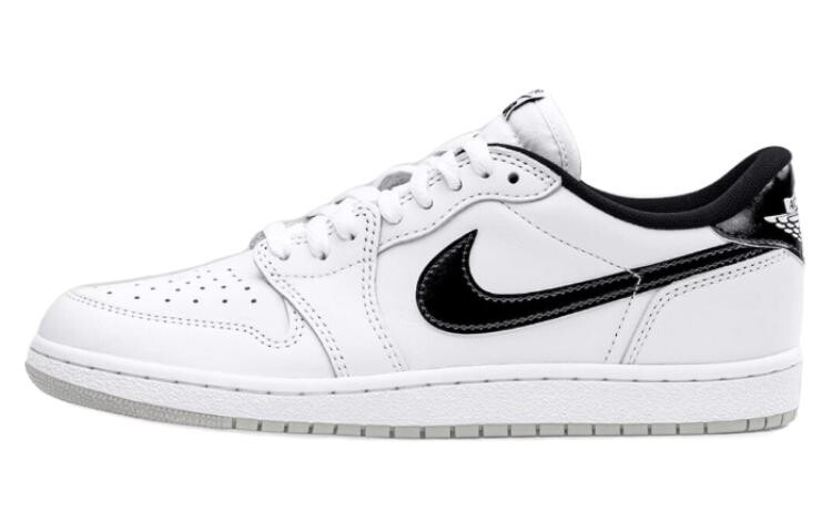 

Кроссовки Jordan 1 Retro Low '85 Metallic Black, белый/черный