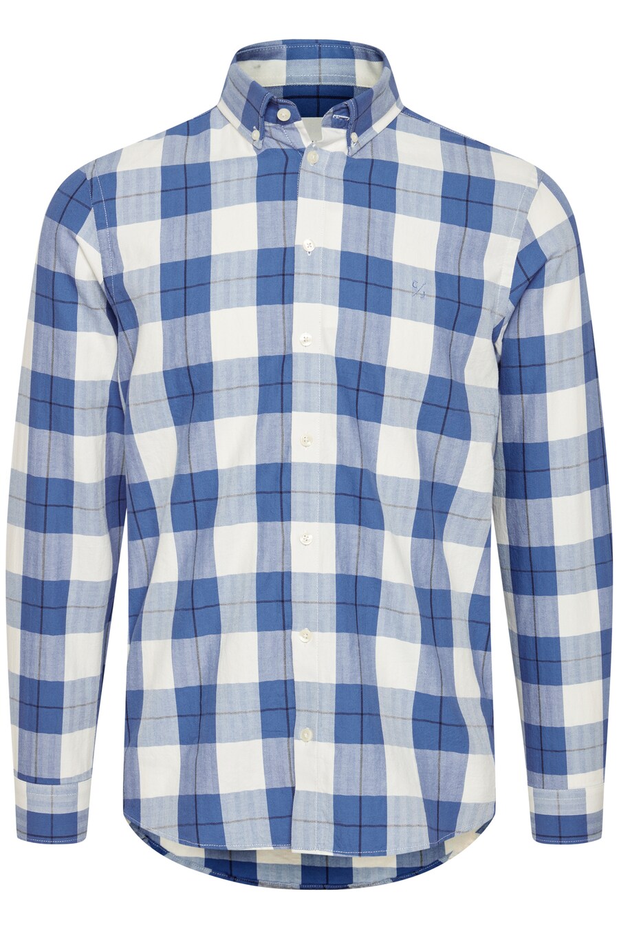 

Рубашка на пуговицах классического кроя Casual Friday Anton, небесно-синий