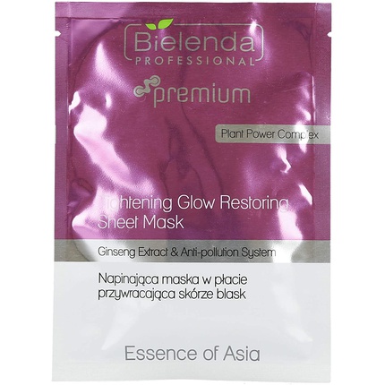 

Essence Of Asia Tightening Glow Восстанавливающая тканевая маска 25 г Bielenda Professional
