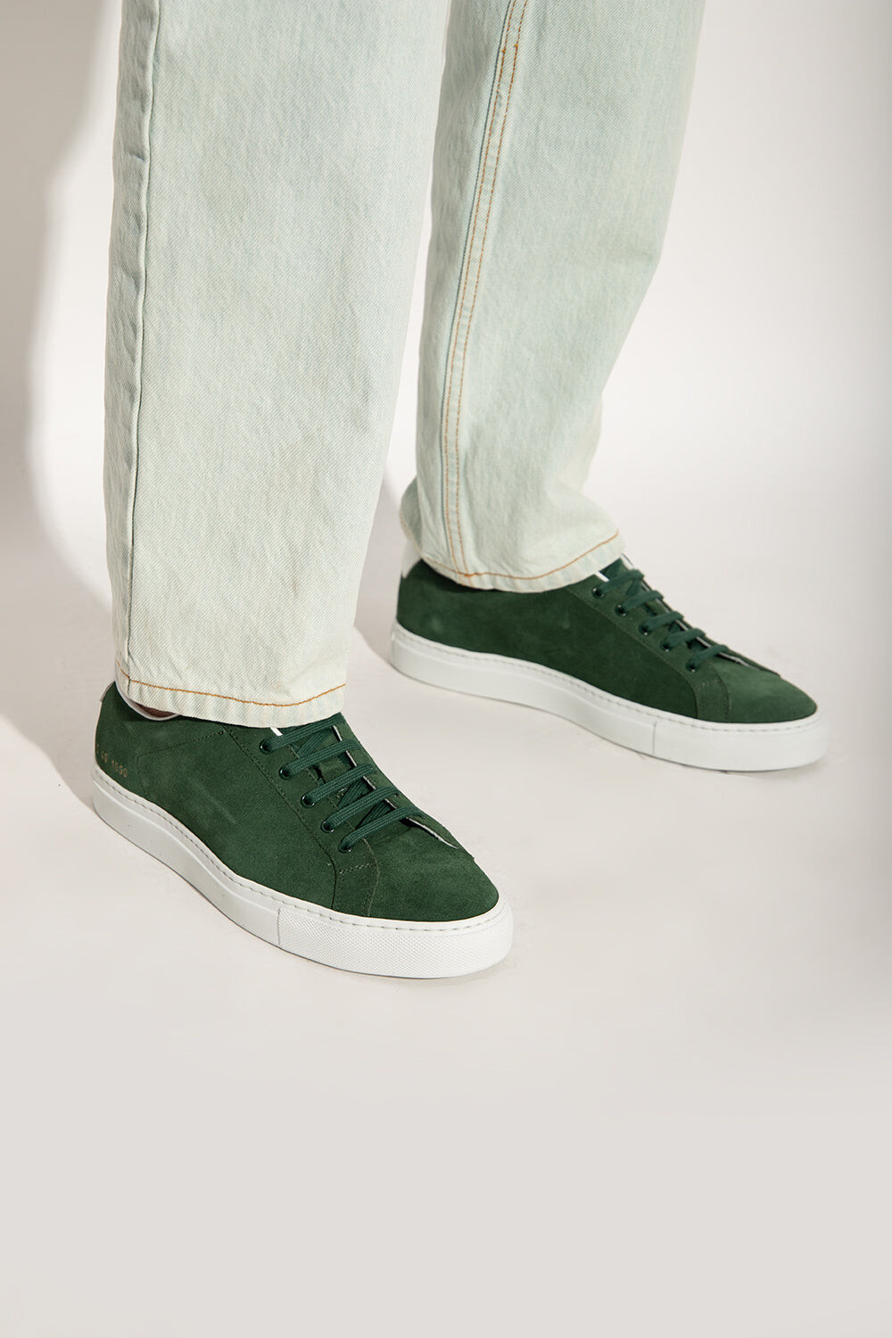 

Новые женские кроссовки Common Projects зеленого цвета, зеленый