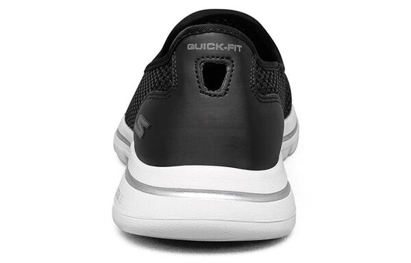 Тапочки go walk 5 lazy shoes black Skechers, черный — фото 4