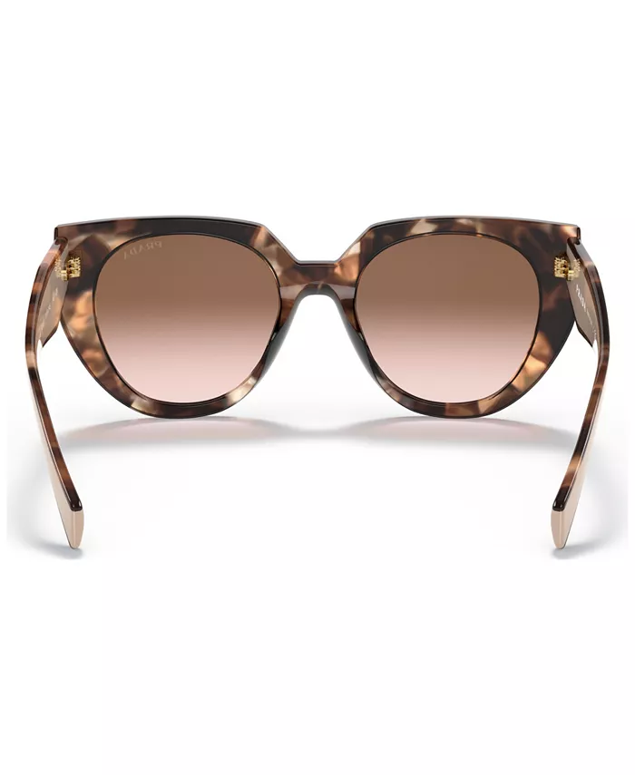 Женские солнцезащитные очки Cat Eye, модель PR 14WS PRADA, коричневый — фото 3