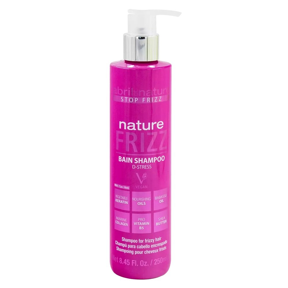 

Abril et Nature, Nature Frizz Bain Shampoo, шампунь для волос, 250мл