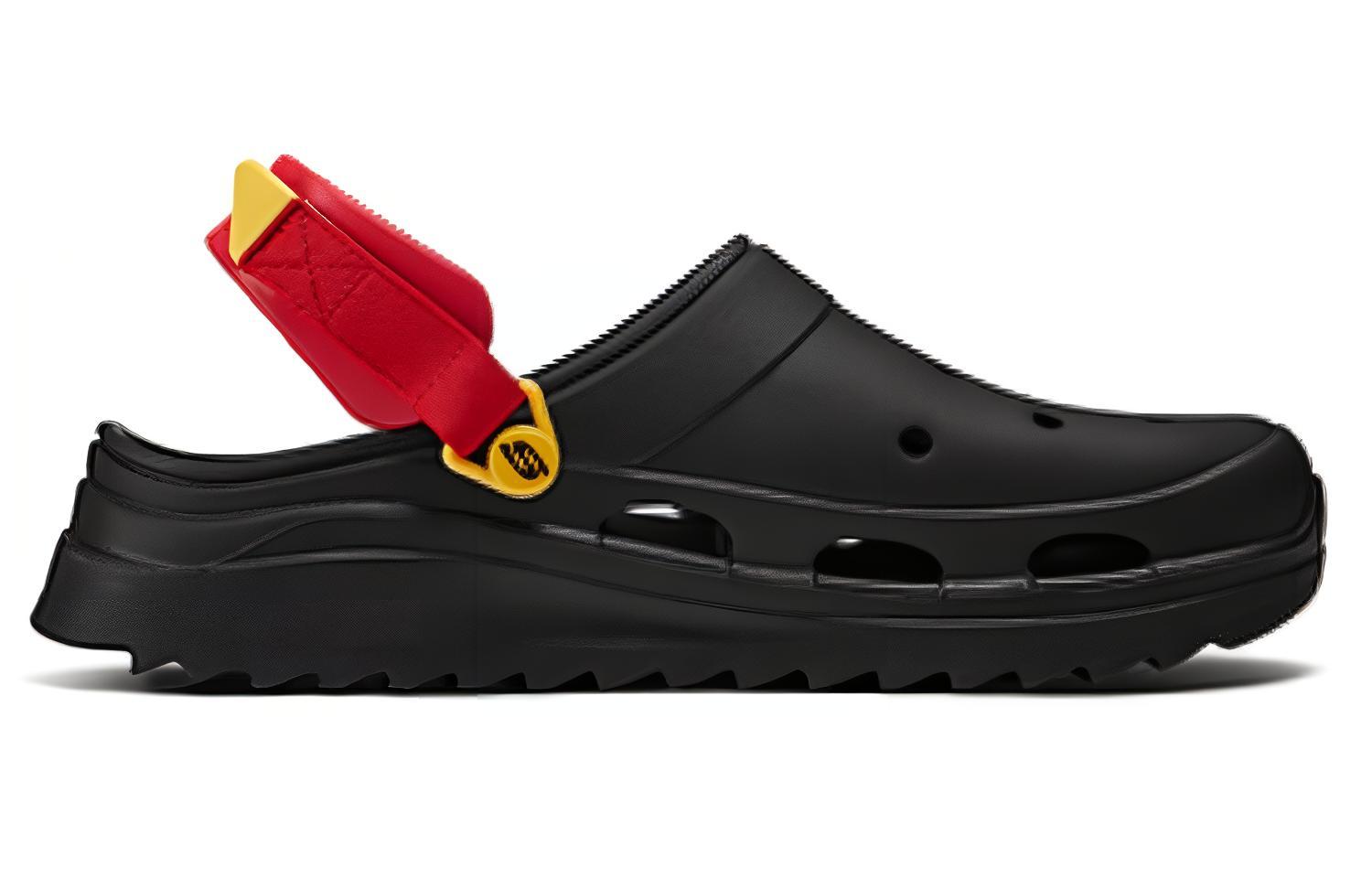 Skechers Пенки Клоги мужские черно-красные, цвет Black/Red — фото 2
