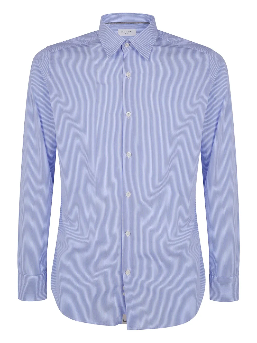 

Полосатая рубашка Tintoria Mattei, синий