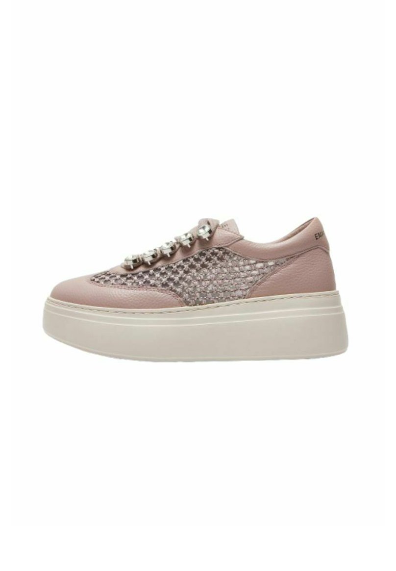 Низкие кеды BICE SNEAKERS Emanuelle Vee, светло-розовый