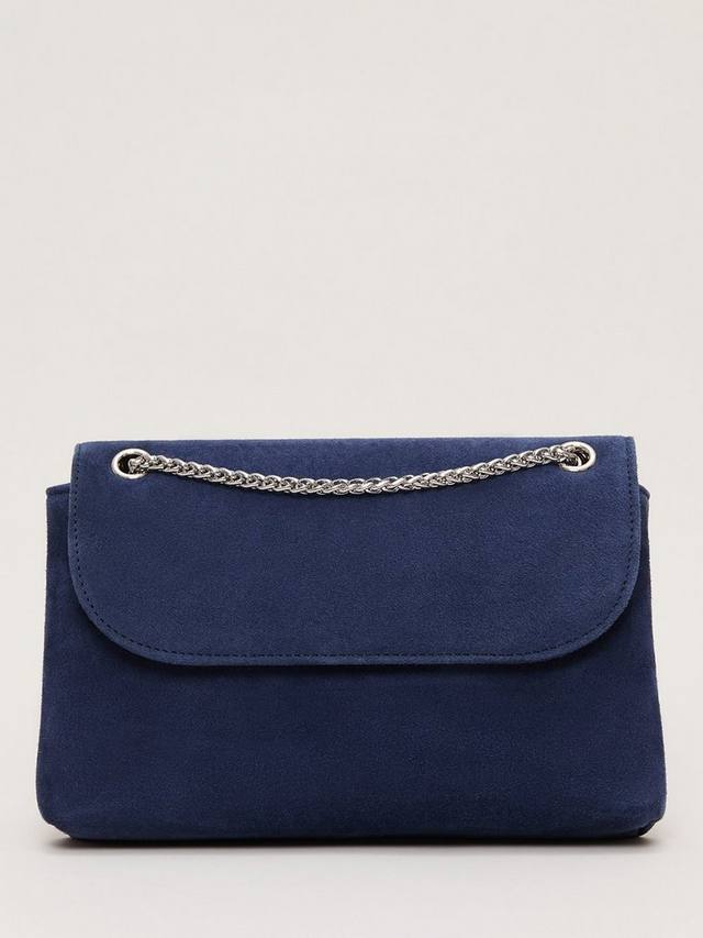 

Замшевая клатч-сумка Phase Eight, Navy