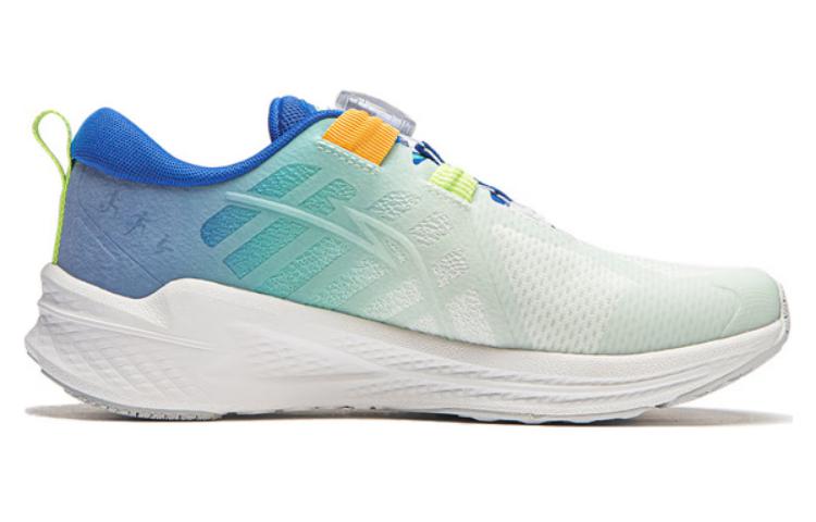 Кроссовки для бега Vermilion Bird 1.0 Low Top для детей LINING YOUNG, синий/белый — фото 2