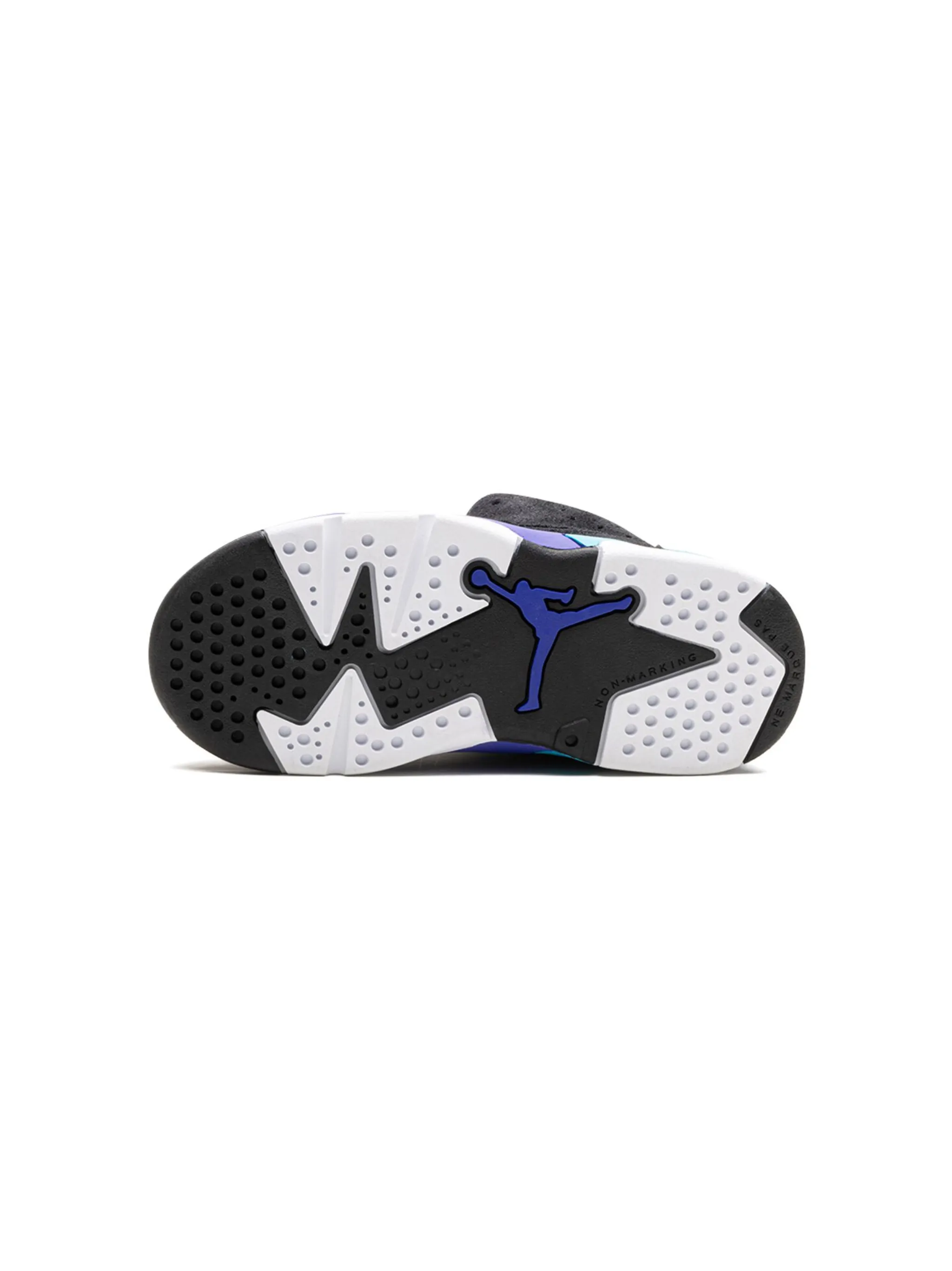 Кроссовки Jordan 6 Retro Aqua Jordan Kids, черный — фото 4