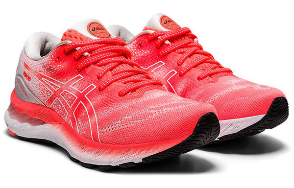 Кроссовки гель нимбус 23 Asics, красный — фото 3