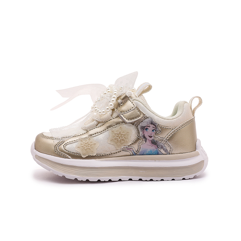 

Непромокаемые нескользящие износостойкие дышащие низкие кроссовки для детей Disney, Champagne