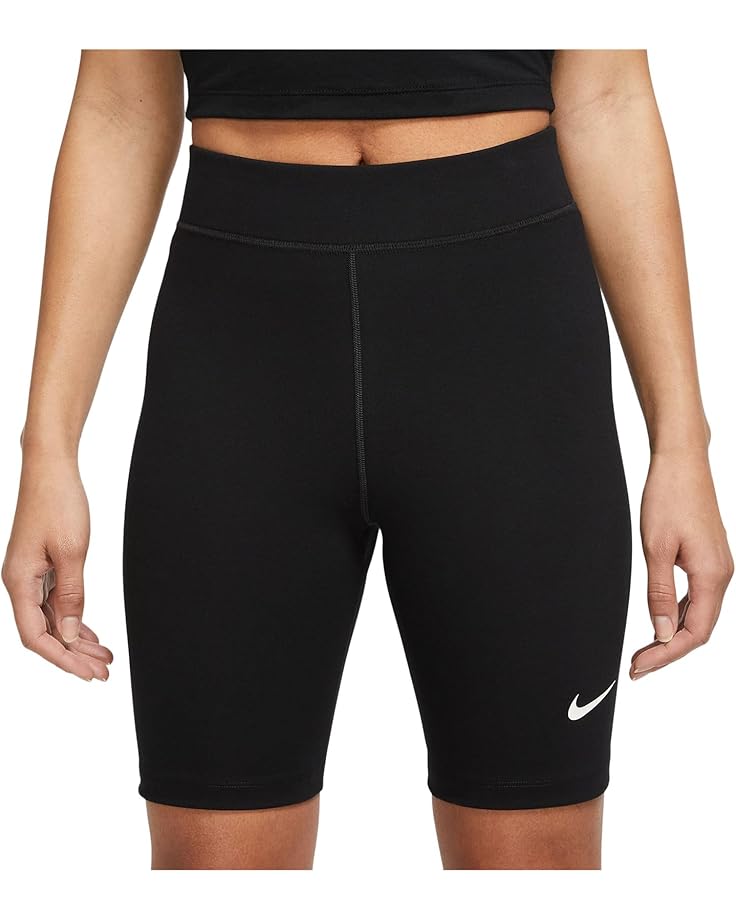 

Шорты Nike Sportswear Classic High-rise 8" Shorts, цвет Black/Sail