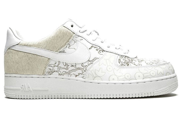 Кроссовки air force 1 премиум Nike, белый — фото 2