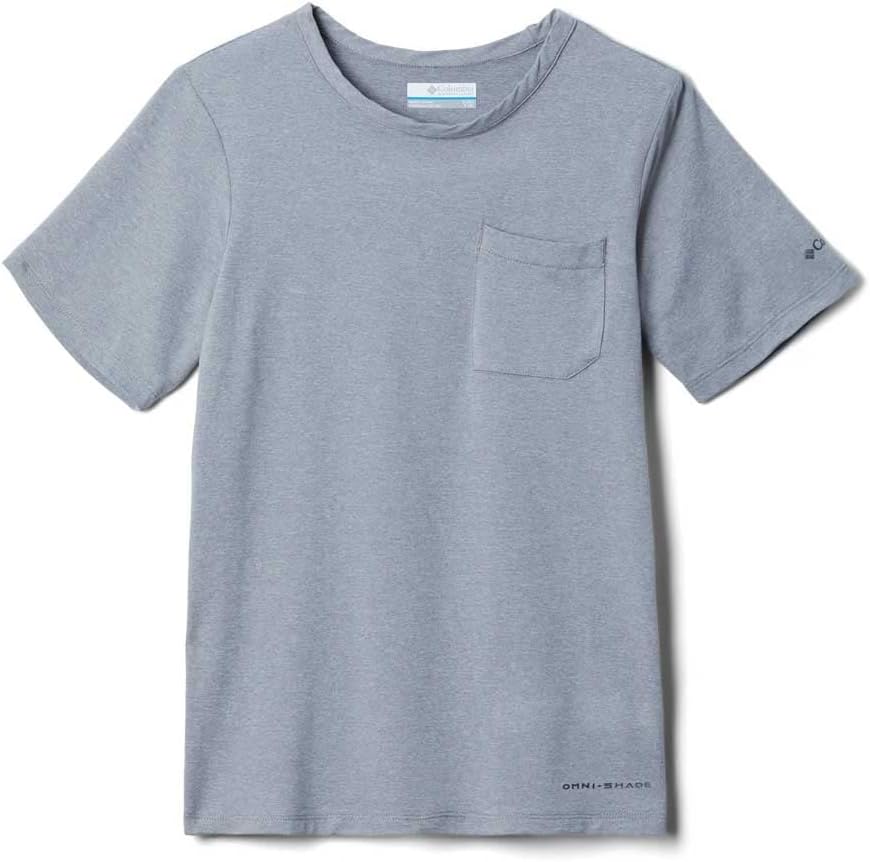 

Футболка Columbia Boys Tech Trail с коротким рукавом, Cool Grey Heather, Серый, Футболка Columbia Boys Tech Trail с коротким рукавом, Cool Grey Heather