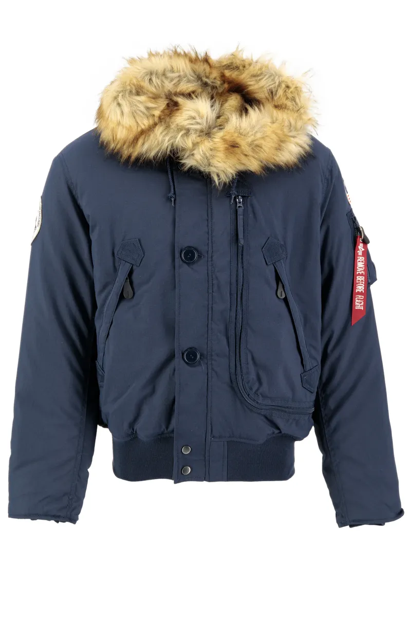 

Зимняя куртка Alpha Industries " Alpha Industries Мужчины - Куртки для холодной погоды Polar Jacket SV", синий