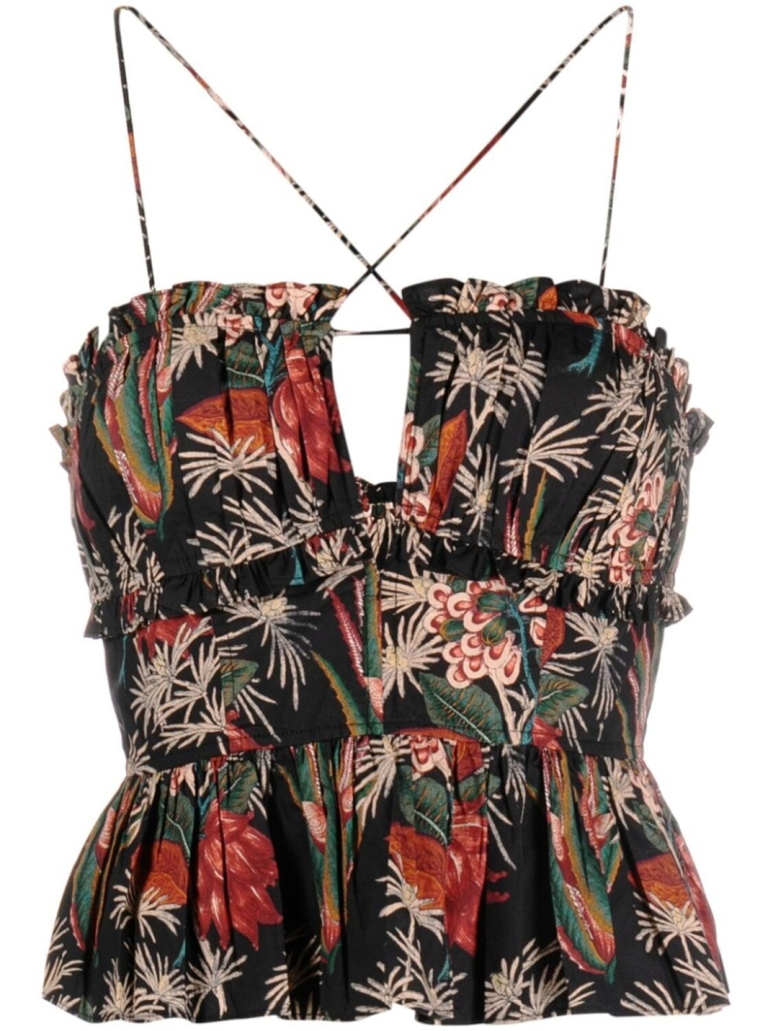 

Ulla Johnson топ Kitty, черный