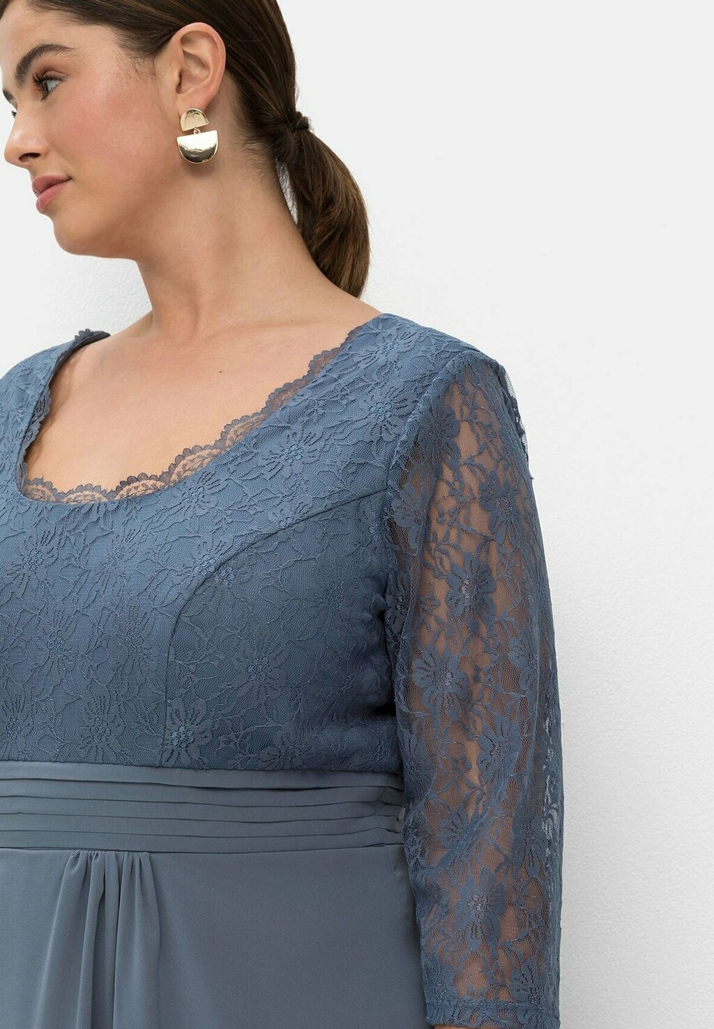 

Коктейльное платье / Вечернее платье KLEID Sheego, сине-серый