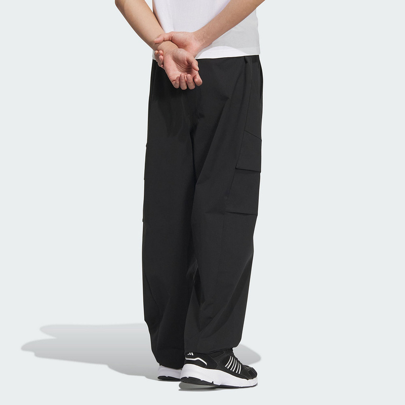 Футболка FW24 M TRAN PANT1 Повседневные брюки мужские черные Adidas — фото 4