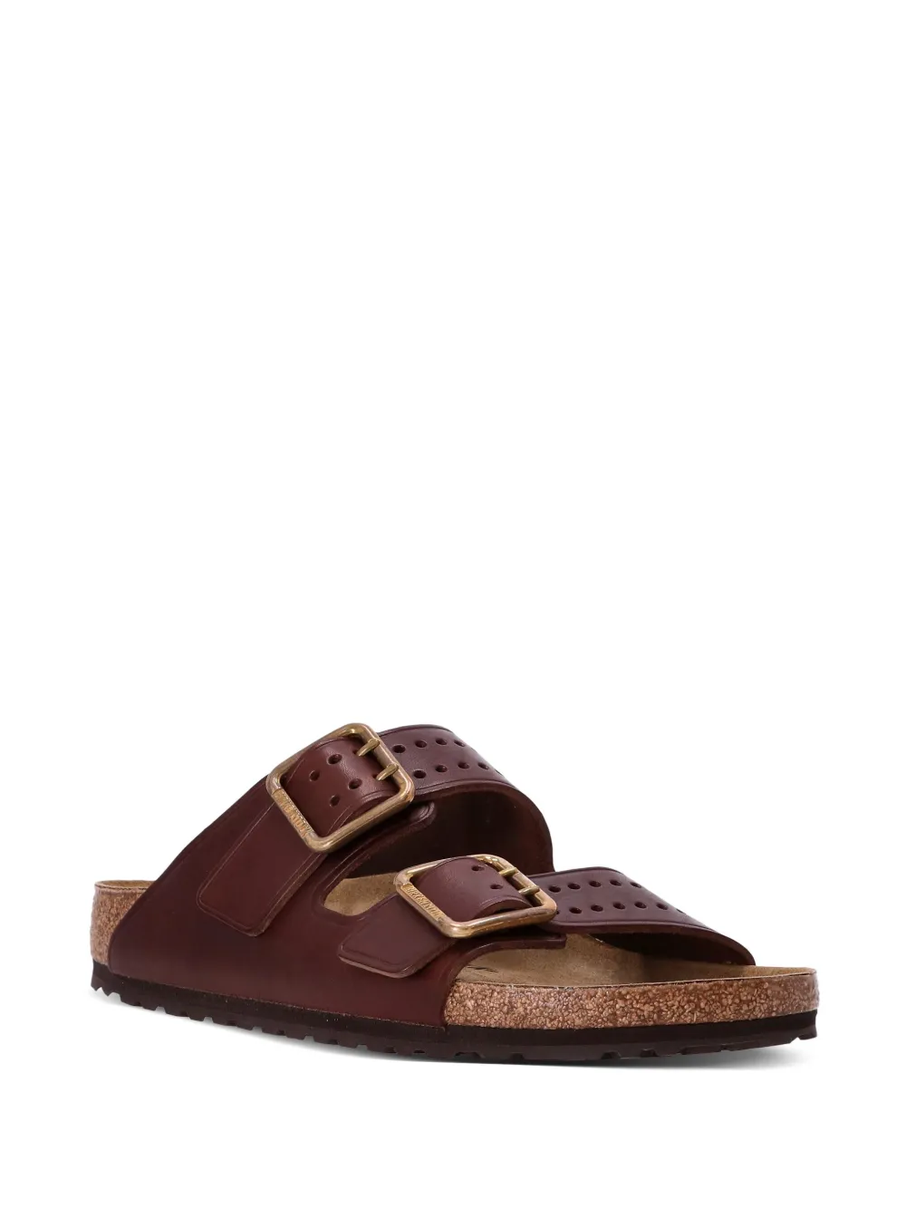 Сандалии Arizona с пряжками BIRKENSTOCK, коричневый — фото 2