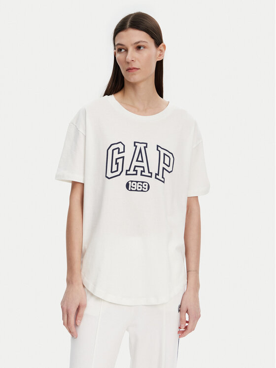 

Футболка обычного кроя 407990-04 Gap, белый