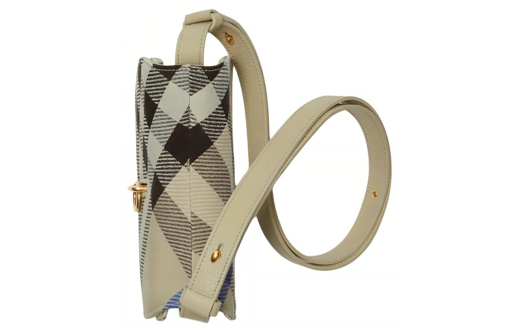 Женская сумка через плечо Burberry мшисто-зелёная — фото 4