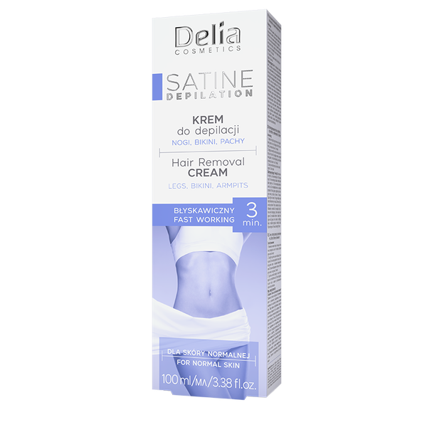 

Крем для мгновенной депиляции, 100 мл Delia Satine