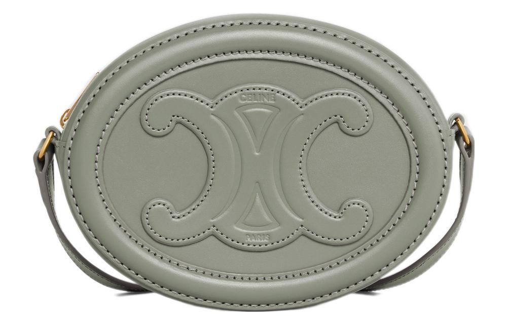 

CELINE Сумка через плечо мини женская зеленая